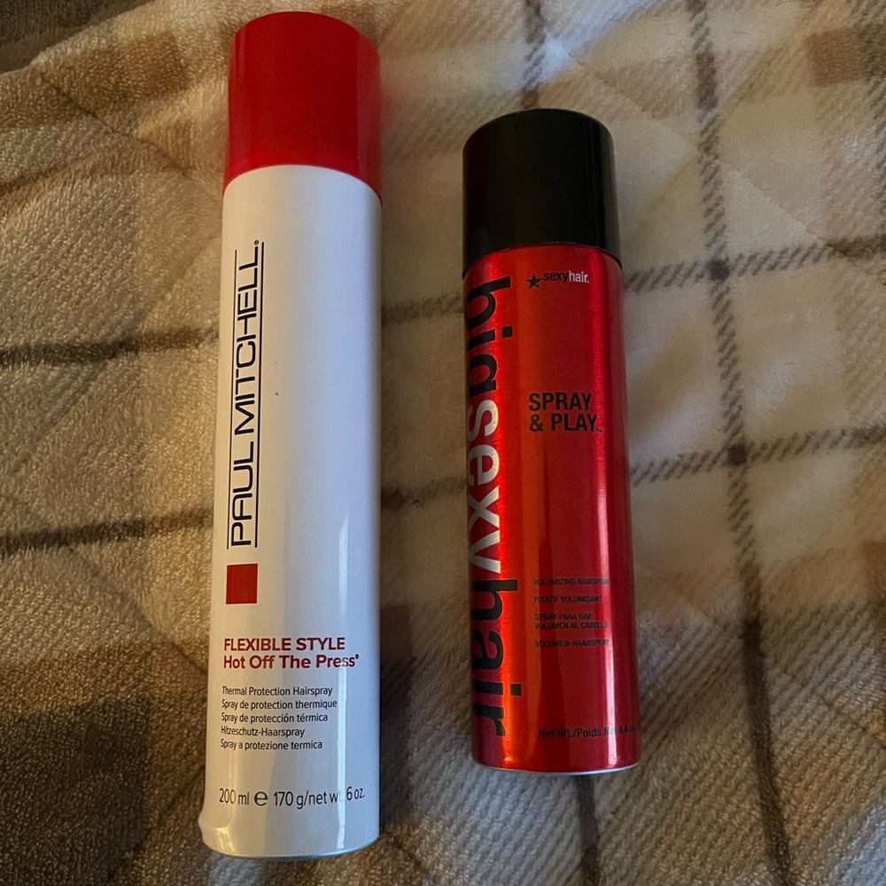 Paul Mitchell and Big Sexy Hair Styling Tools.